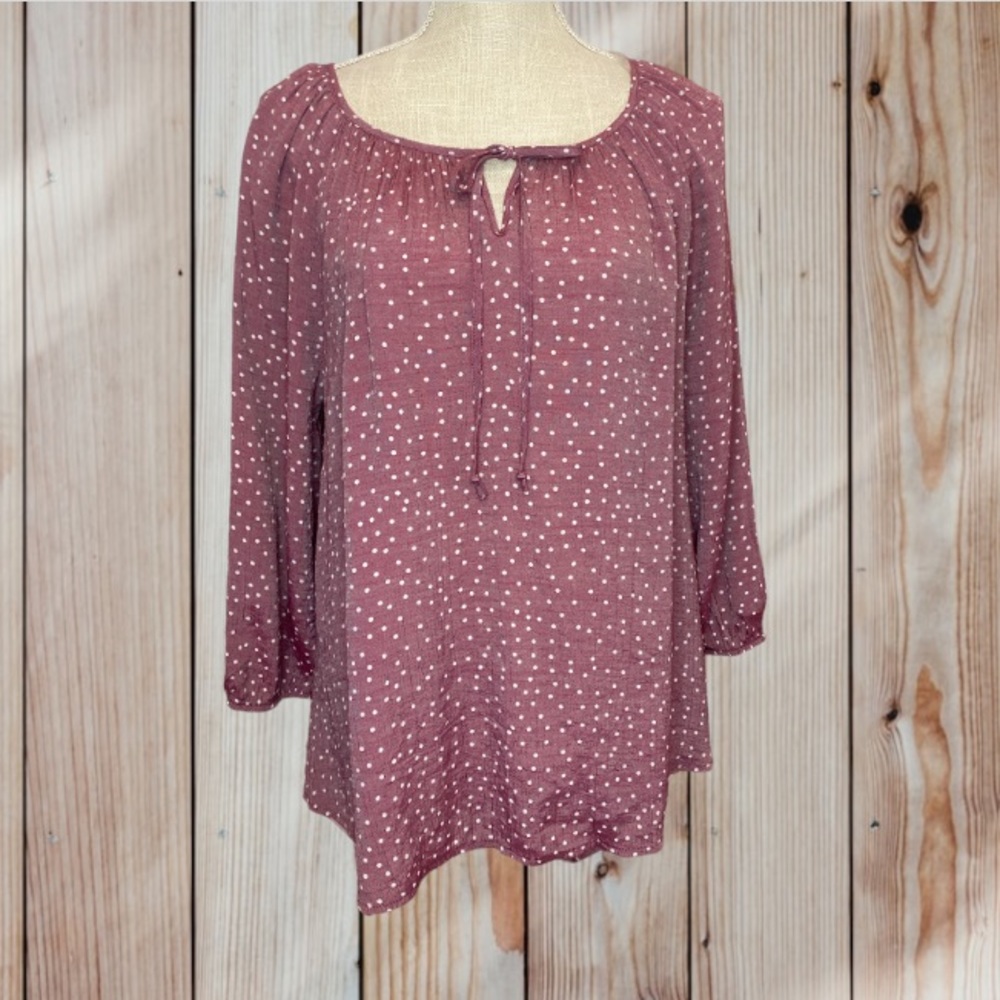 Fred David Polka Dot Blouse